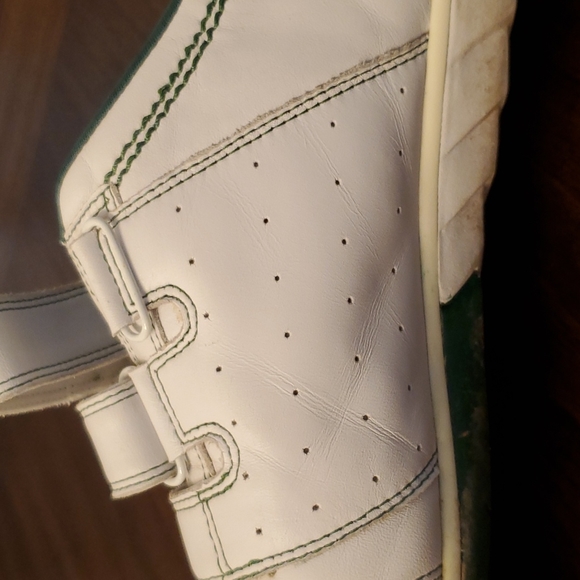 Men's Lacoste shoes, size 10 white and green - Picture 12 of 12